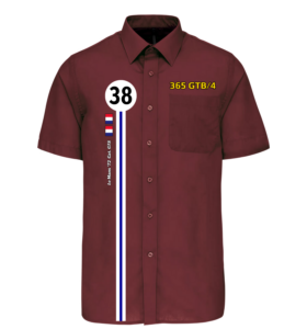 Chemise Ferrari 365 GTB n°38