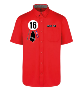 Chemise Ferrari 512M n°16
