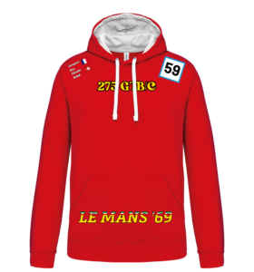 Sweatshirt Ferrari 275gtb lm n°59