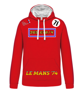 Sweatshirt Ferrari Daytona n°71