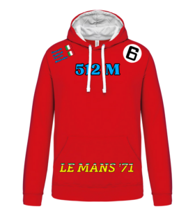 Sweatshirt Ferrari 512M n°6