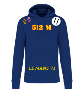 Sweatshirt Ferrari 512M n°11