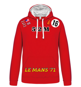 Sweatshirt Ferrari 512M n°16