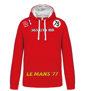 Sweatshirt Ferrari 365GT4-BB n°75