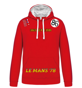 Sweatshirt Ferrari 365GT4-BB n°86