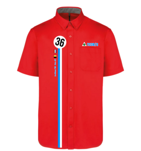 Chemise Alfa Romeo type T33B n°36
