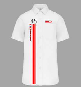 Chemise Porsche 910 n°45