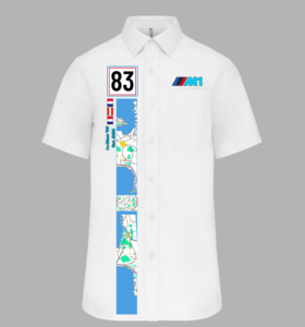 Chemise BMW M1 n°83