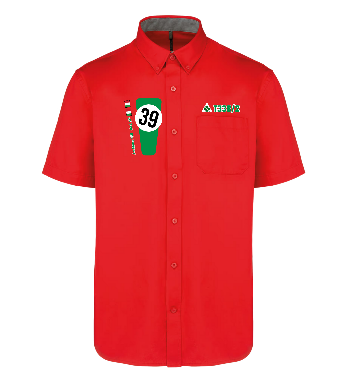 Chemise Alfa Romeo type T33B n°39