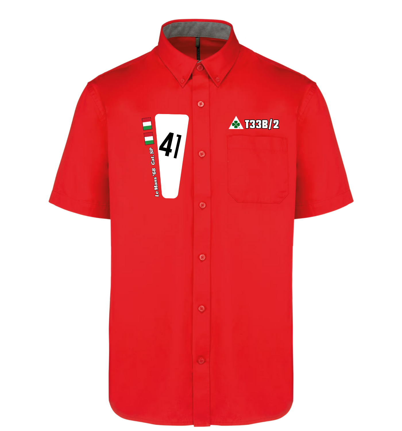 Chemise Alfa Romeo type T33B n°41