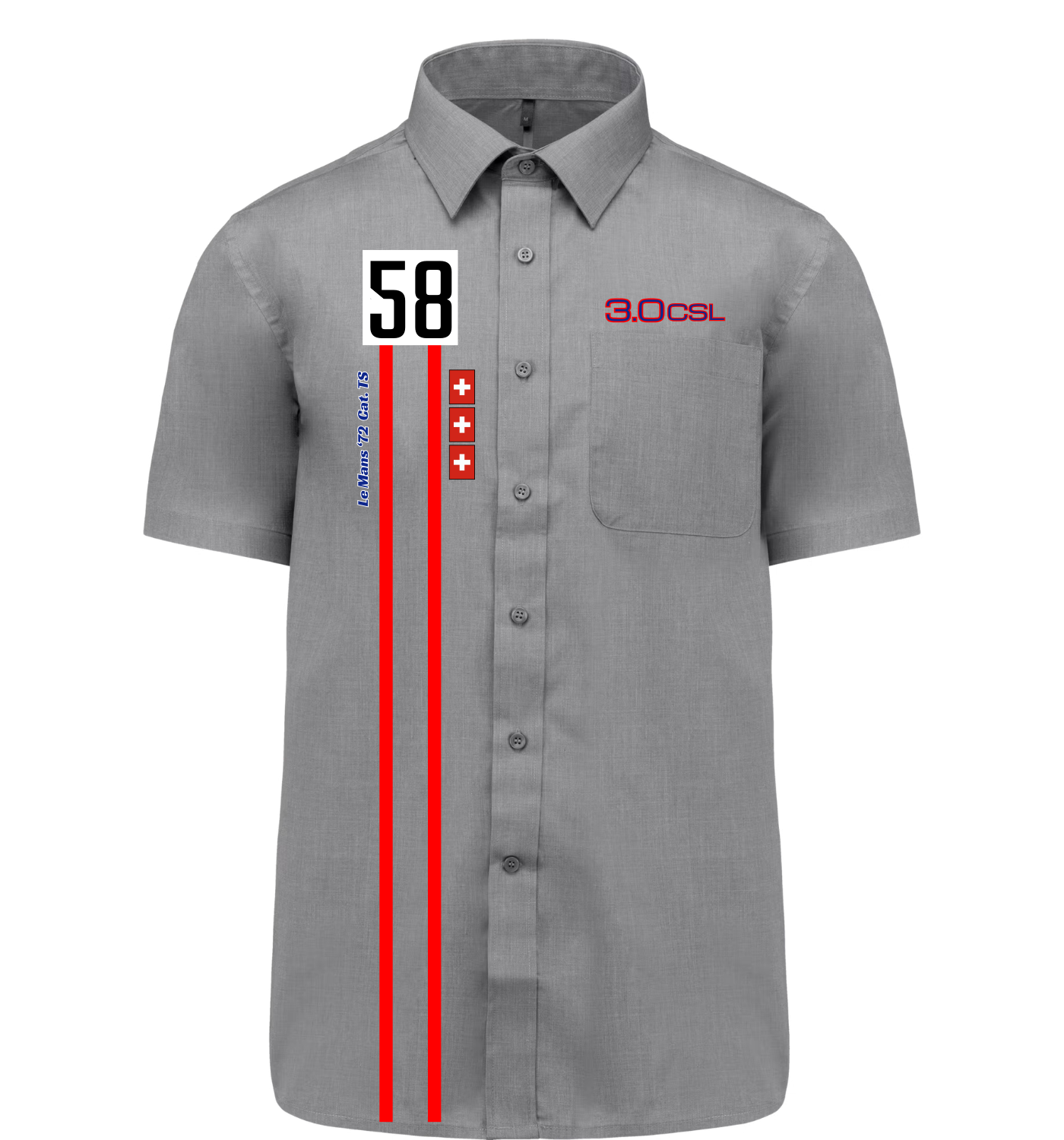 Chemise BMW 3.0 CSL n°58