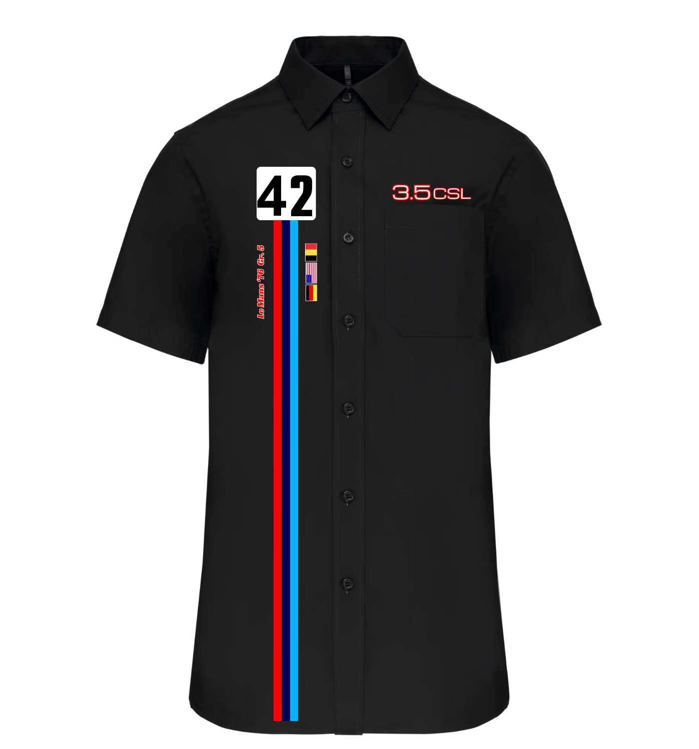 Chemise BMW 3.5 CSL n°42