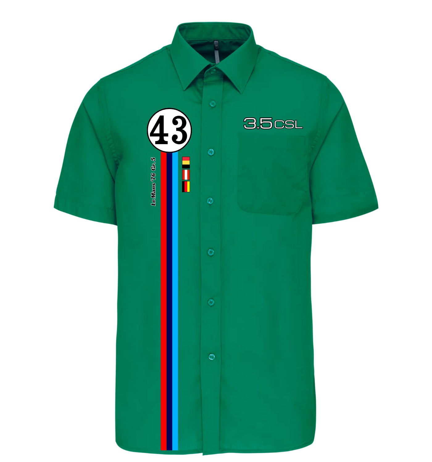 Chemise BMW 3.5 CSL n°43