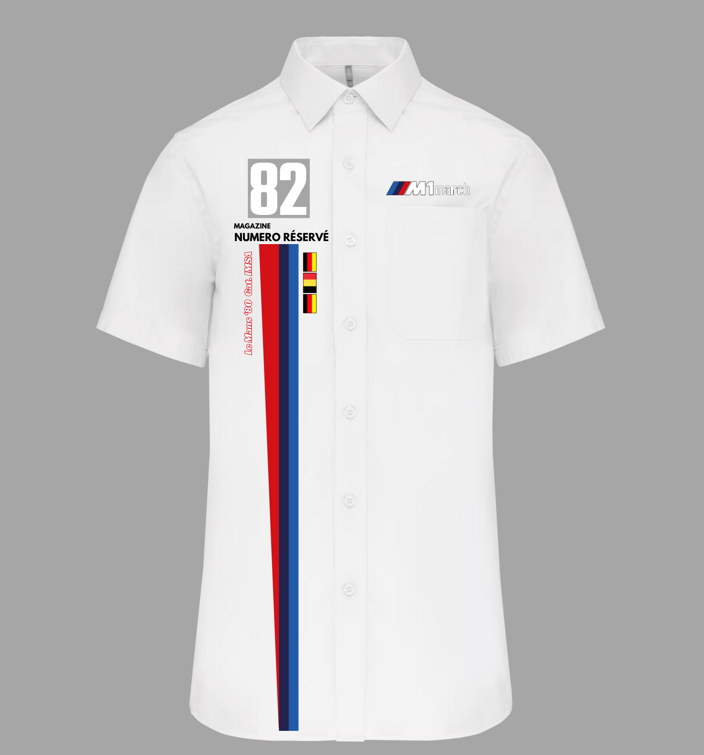 Chemise BMW M1 n°82