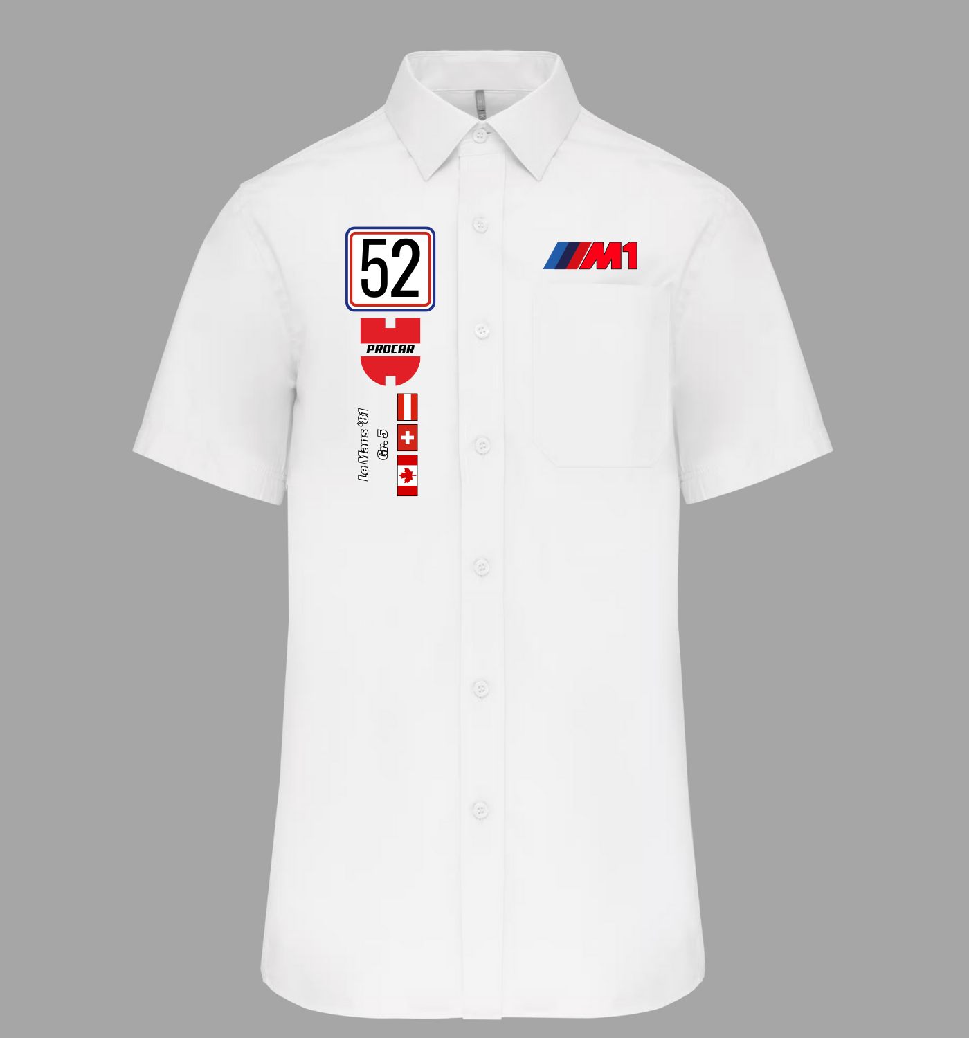 Chemise BMW M1 n°52