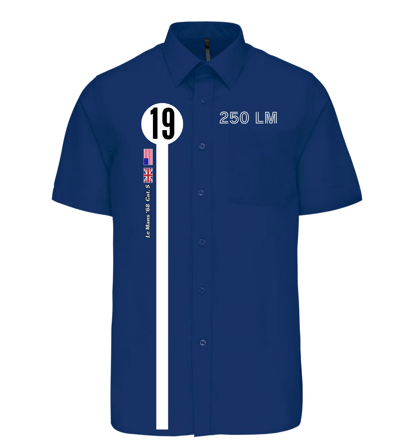 Chemise Ferrari 250lm n°19