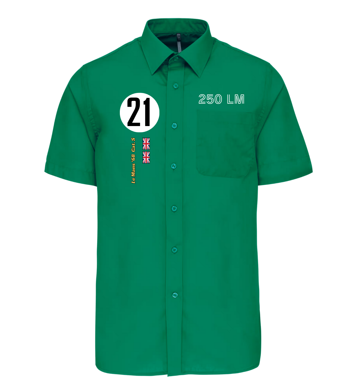 Chemise Ferrari 250lm n°21