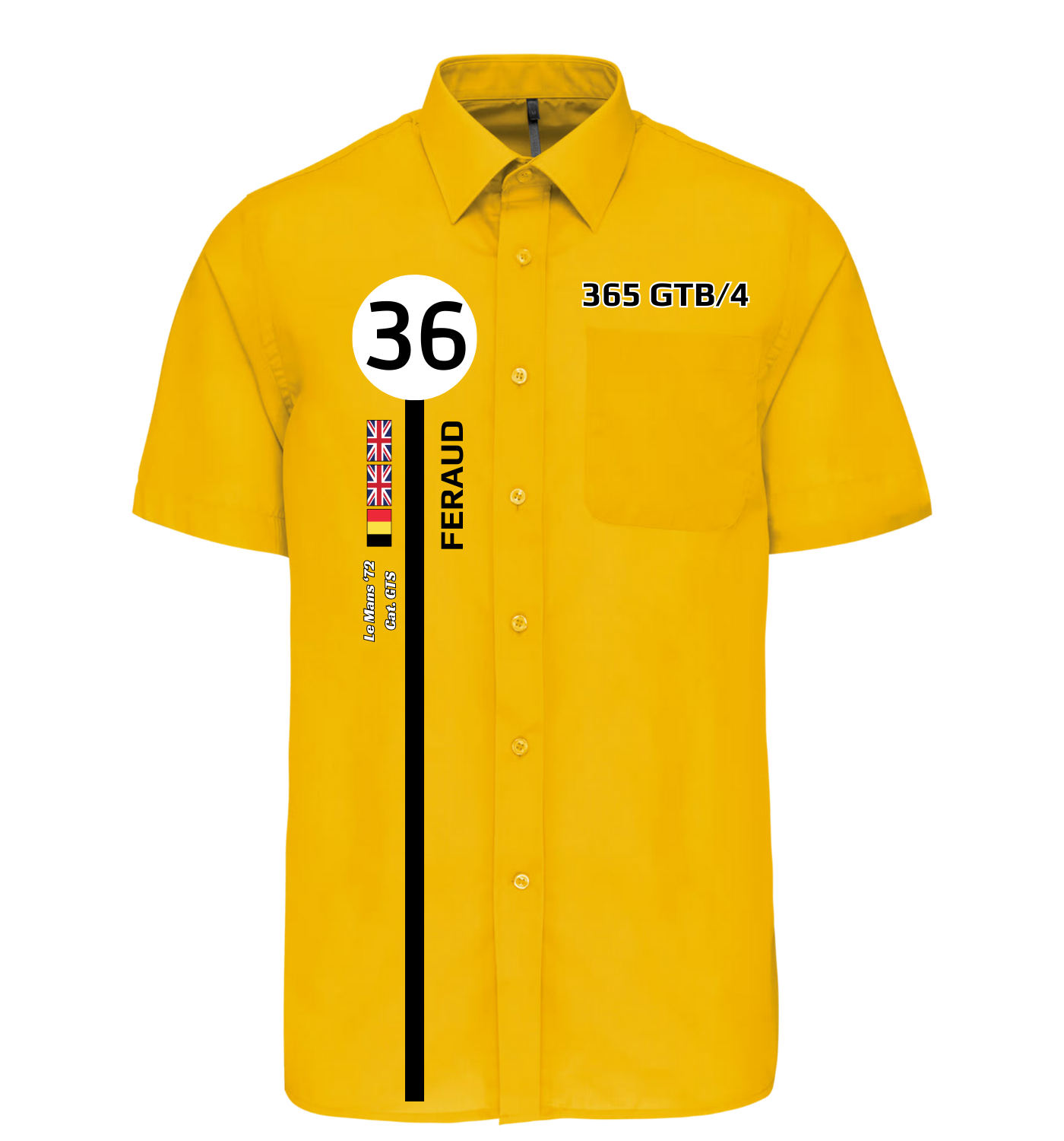 Chemise Ferrari 365 GTB n°36