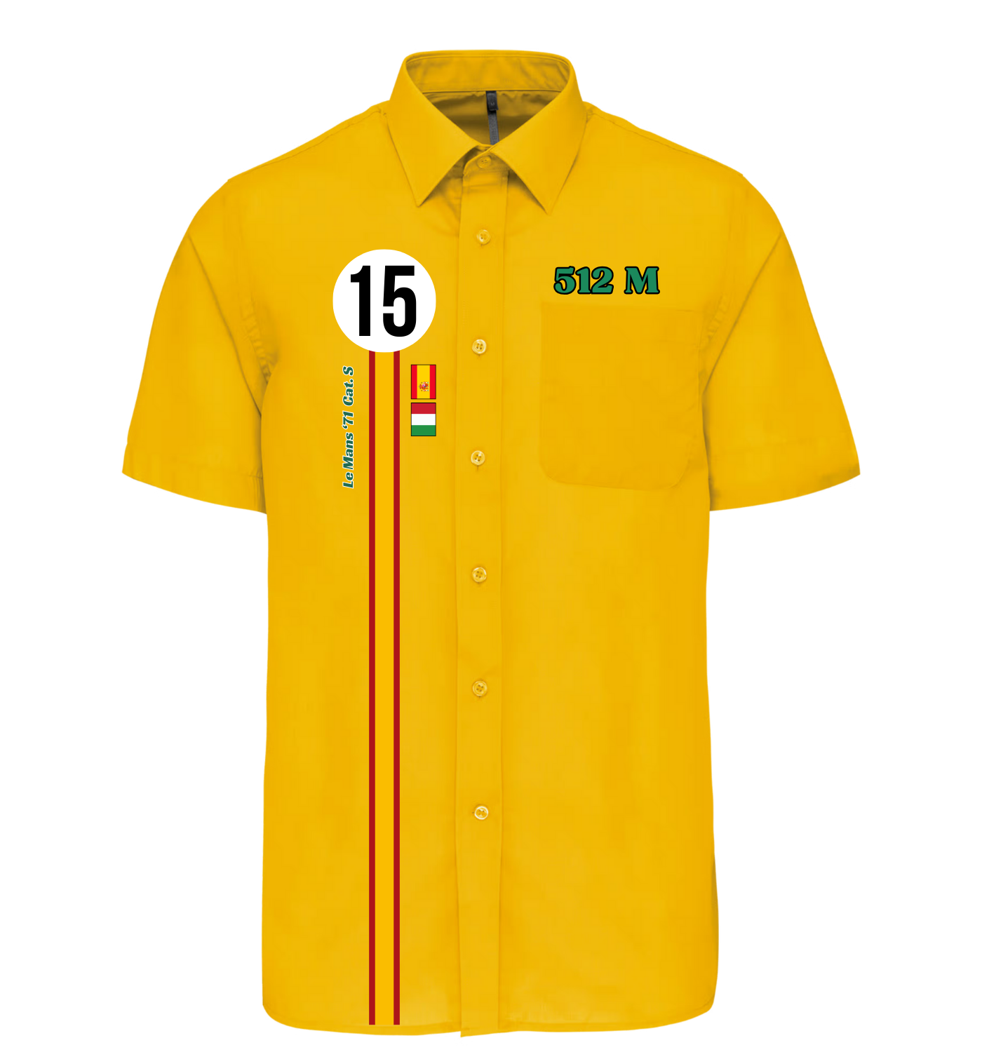 Chemise Ferrari 512M n°15