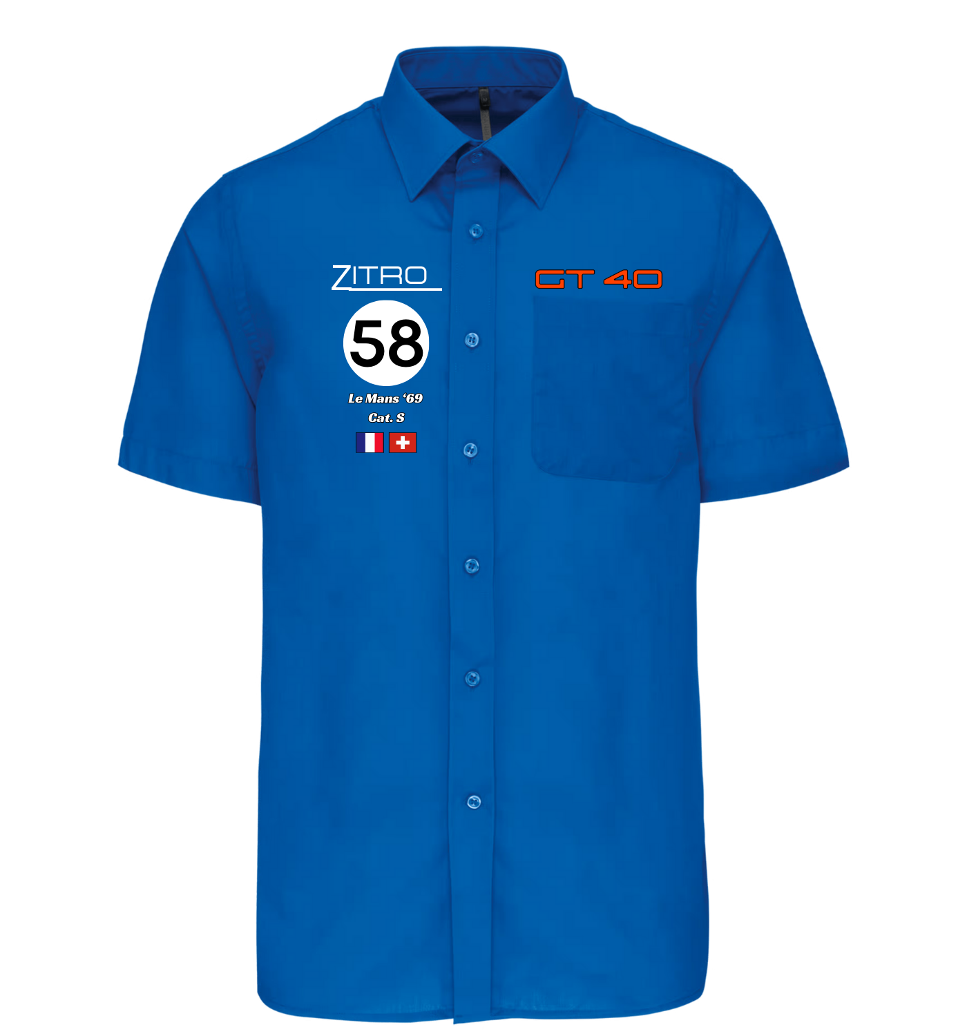 Chemise Ford GT40 n°58