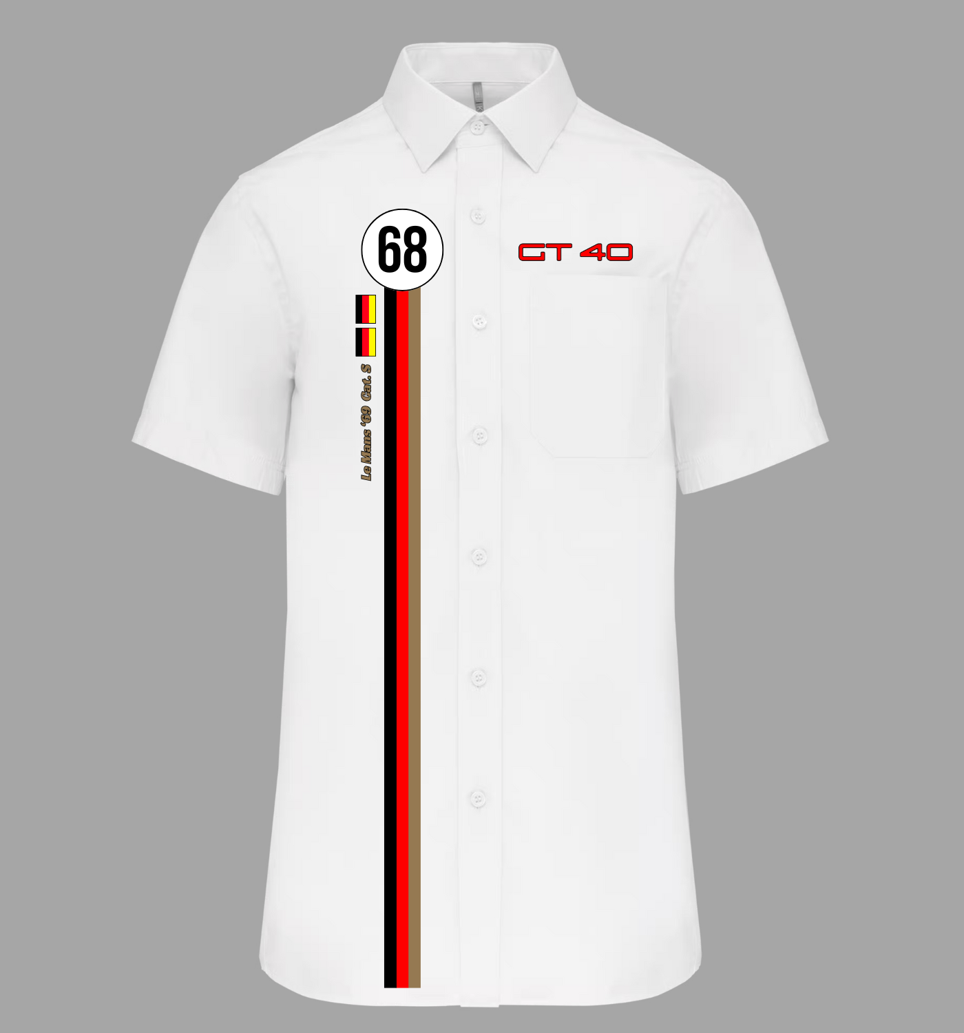 Chemise Ford GT40 n°68