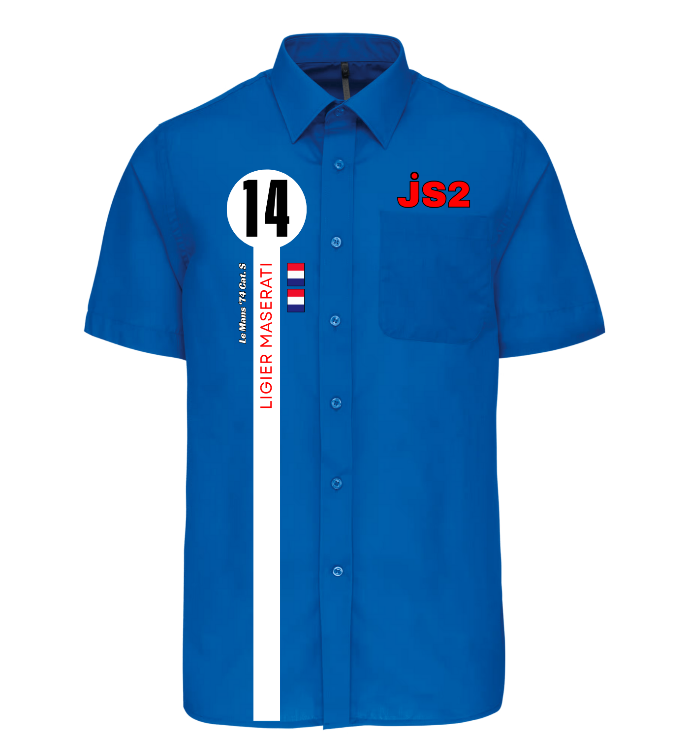Chemise Ligier JS2 n°14