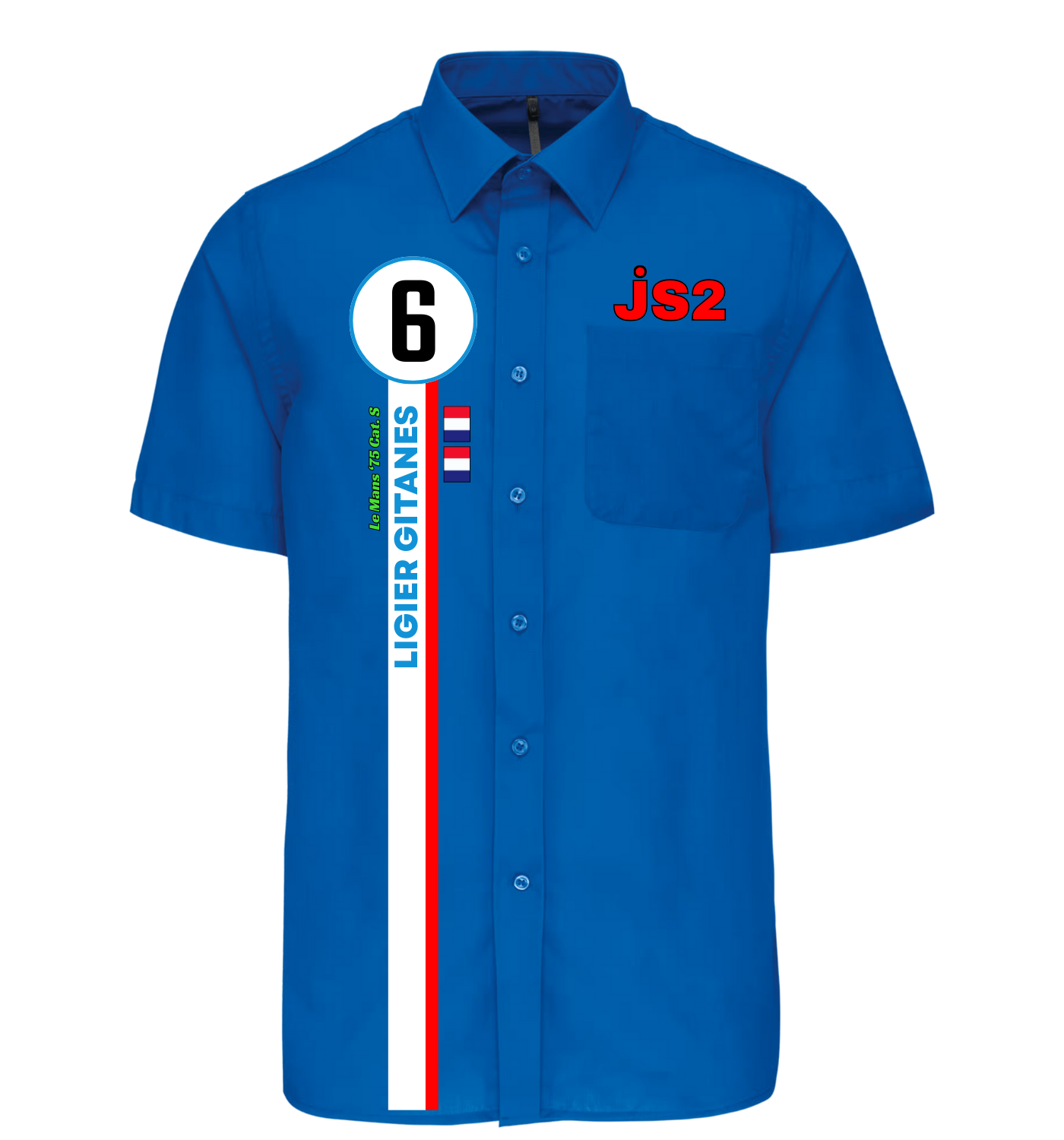 Chemise Ligier JS2 n°6