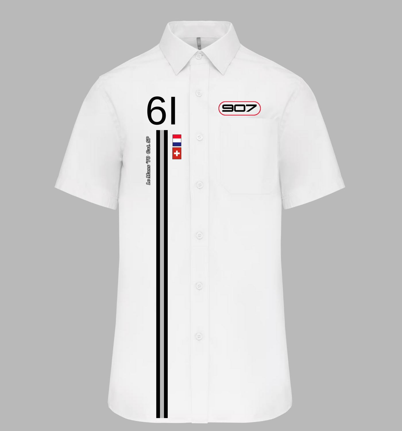 Chemise Porsche 907 n°61
