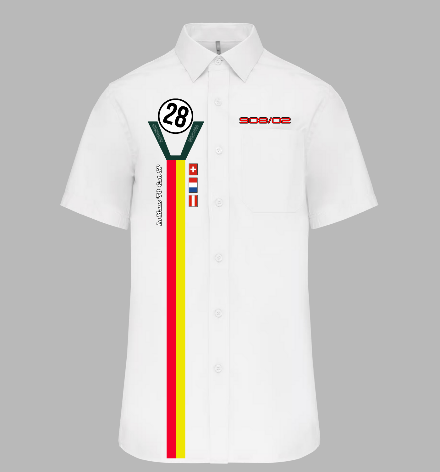 Chemise Porsche 908 n°28