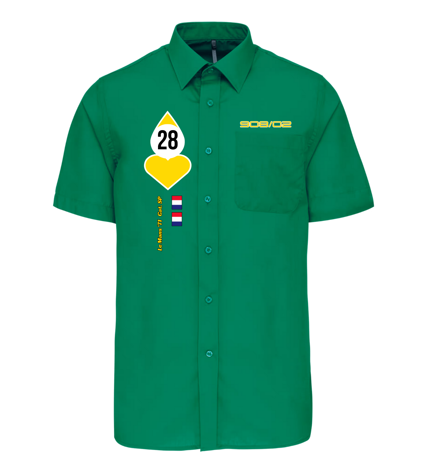 Chemise Porsche 908 n°28