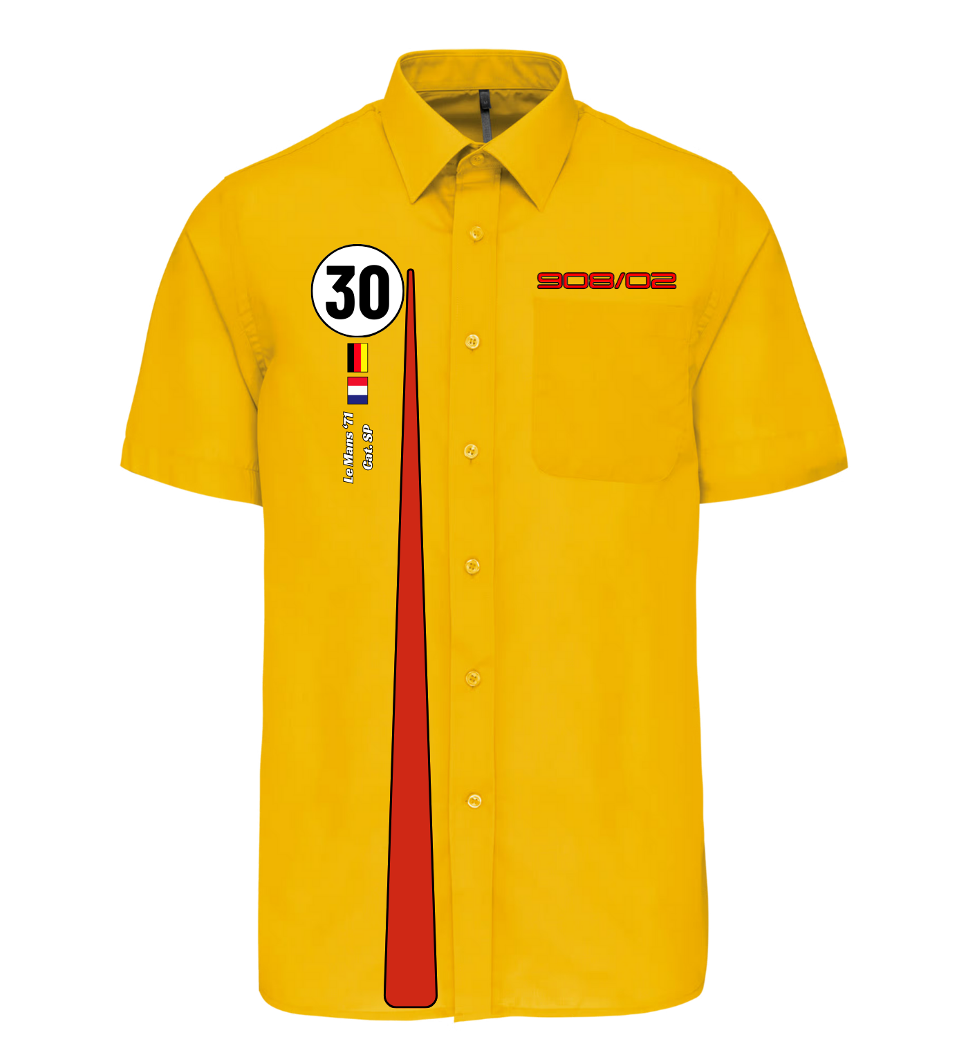Chemise Porsche 908 n°30
