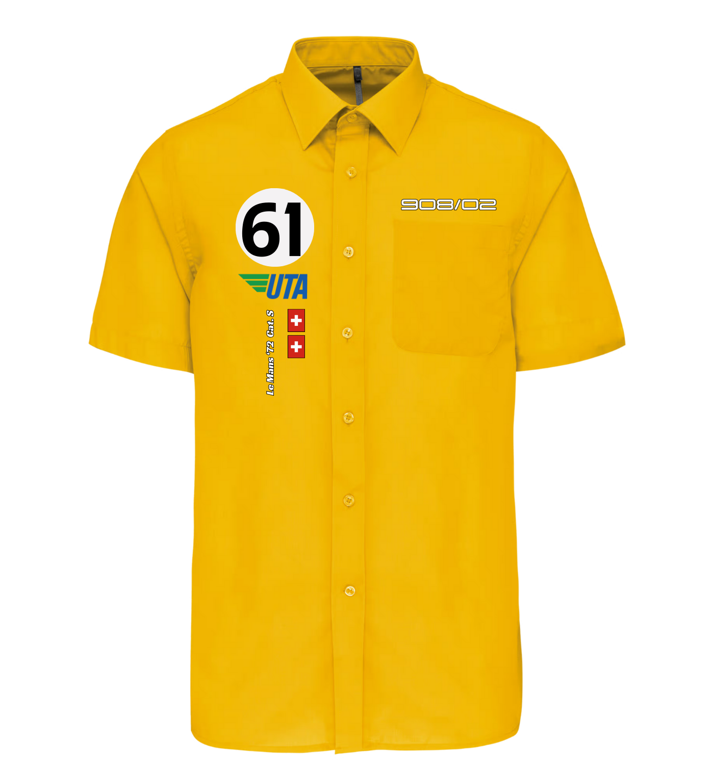Chemise Porsche 908 n°61
