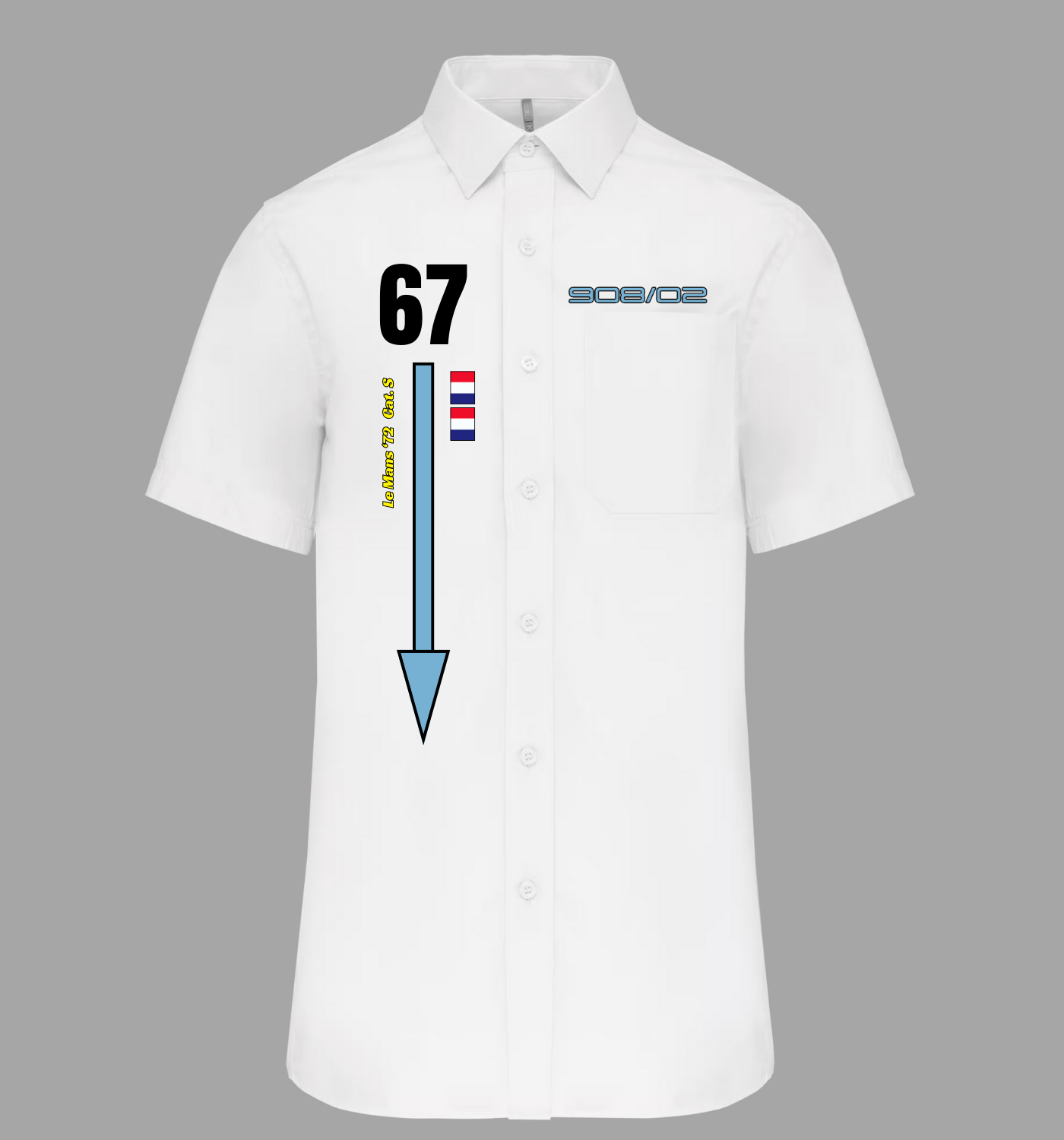Chemise Porsche 908 n°67