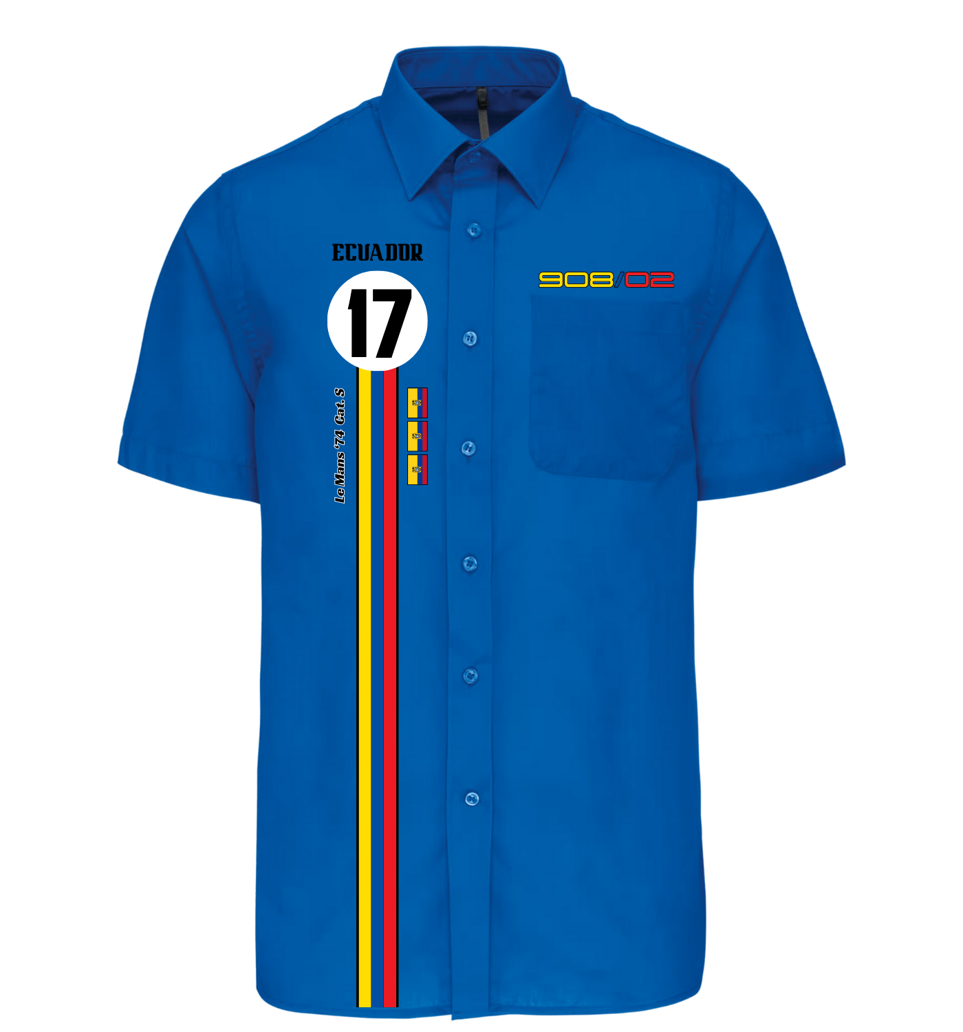 Chemise Porsche 908 n°17