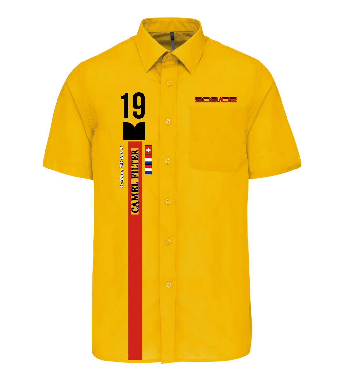 Chemise Porsche 908 n°19