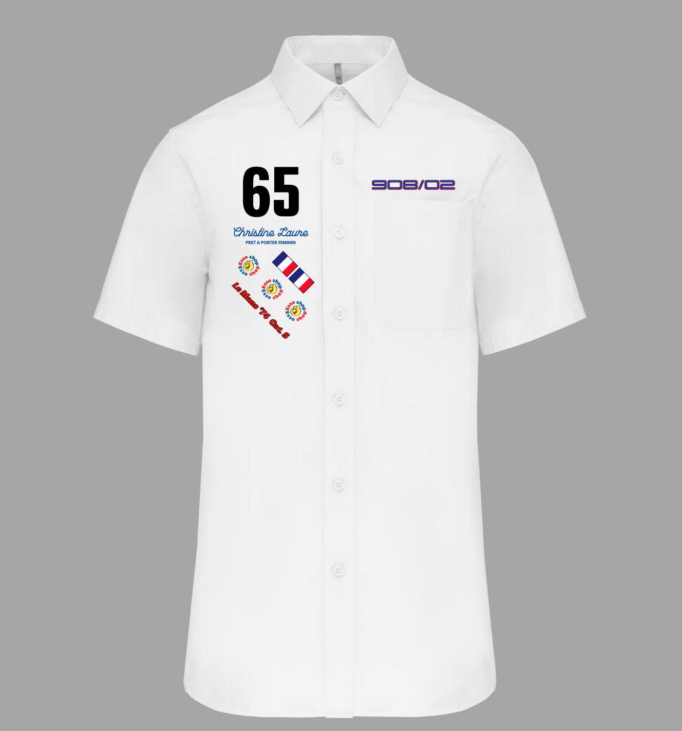 Chemise Porsche 908 n°65