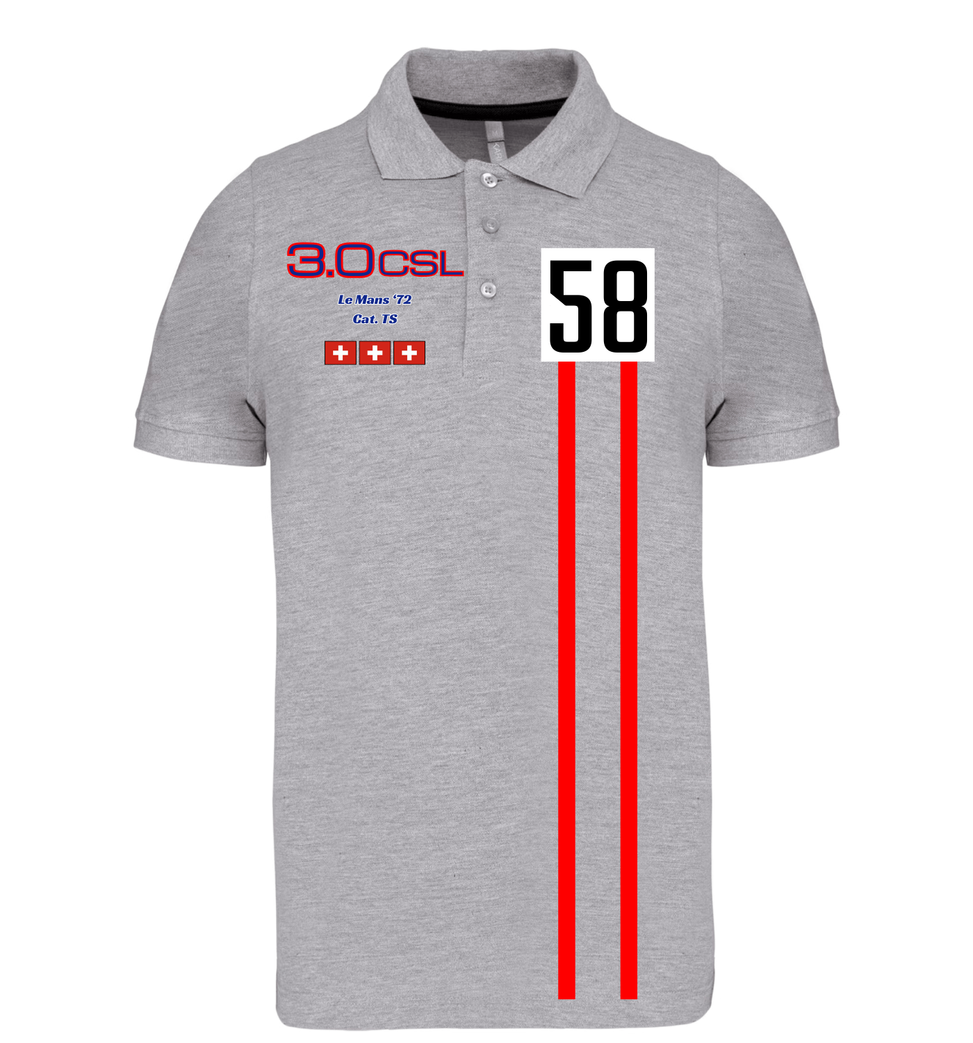 Polo BMW 3.0 CSL n°58