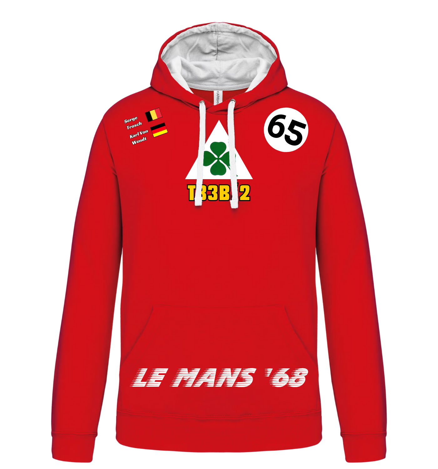 Sweatshirt Alfa Romeo type T33B n°65