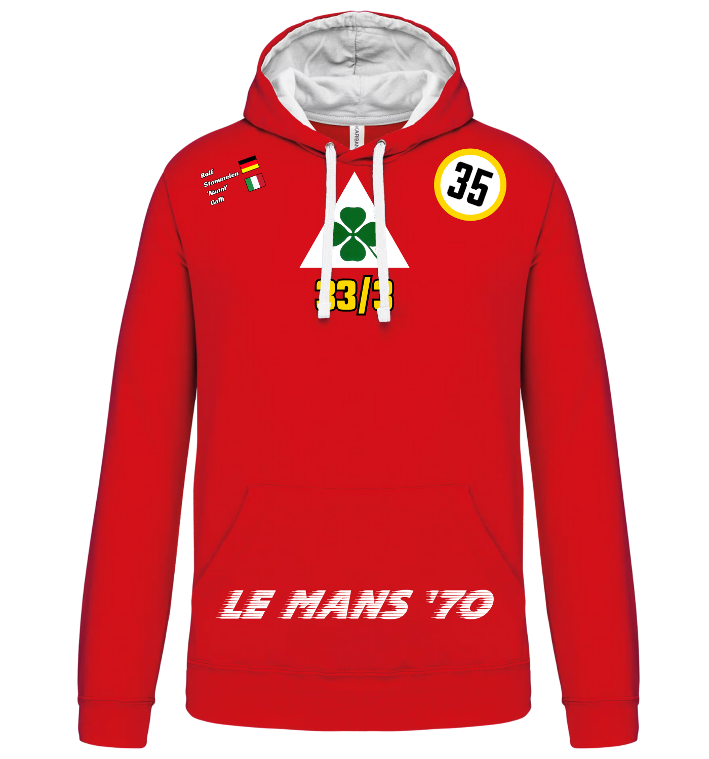 Sweatshirt Alfa Romeo type 33/3 n°35