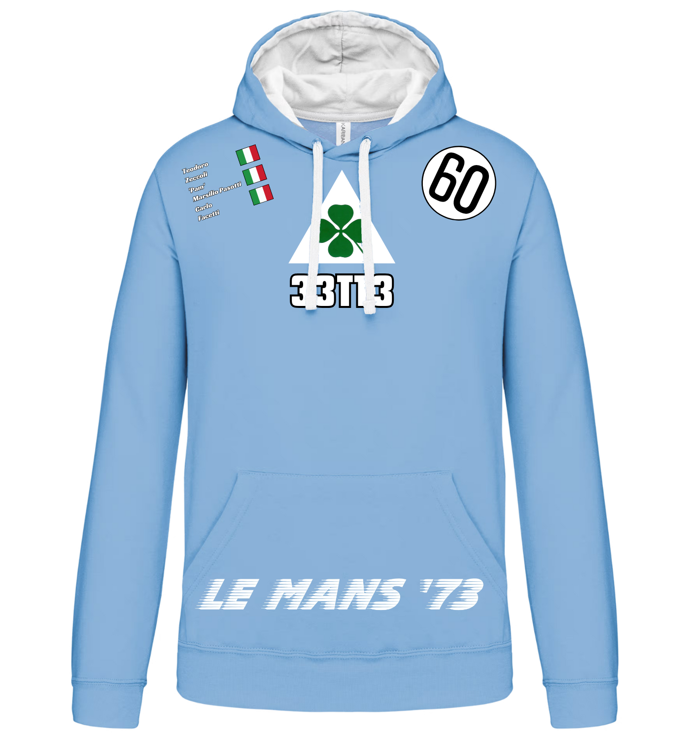 Sweatshirt Alfa Romeo type 33tt n°60