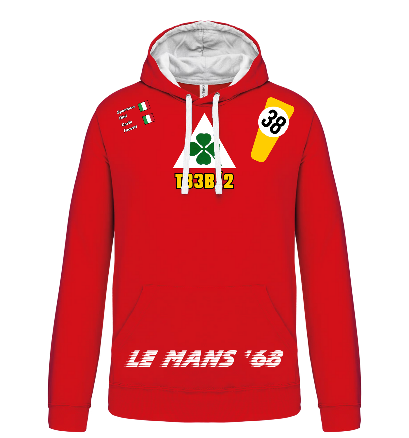 Sweatshirt Alfa Romeo type T33B n°38