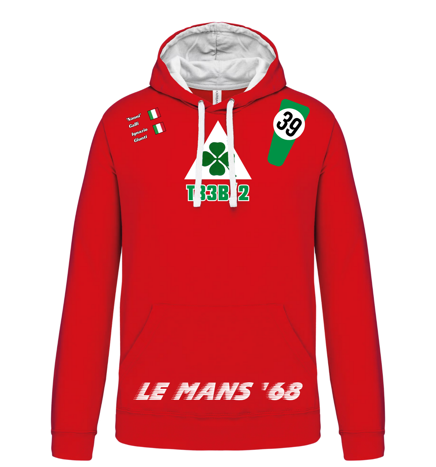 Sweatshirt Alfa Romeo type T33B n°39