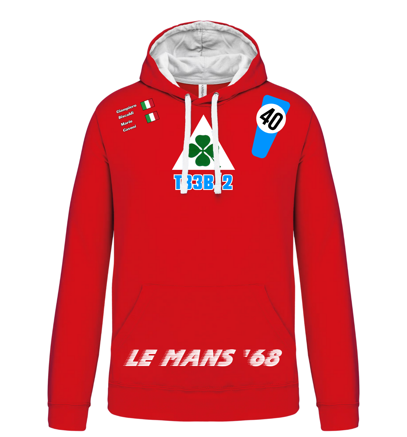 Sweatshirt Alfa Romeo type T33B n°40