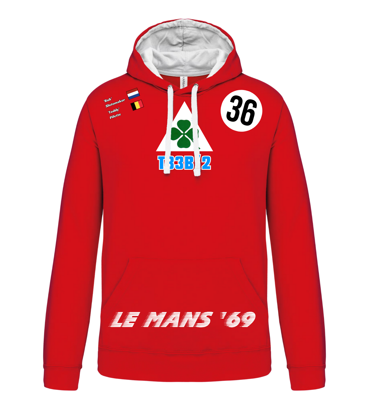 Sweatshirt Alfa Romeo type T33B n°36