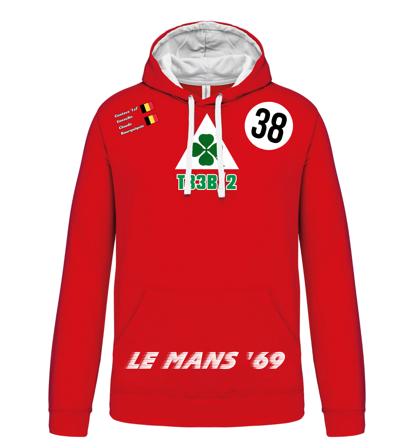 Sweatshirt Alfa Romeo type T33B n°38