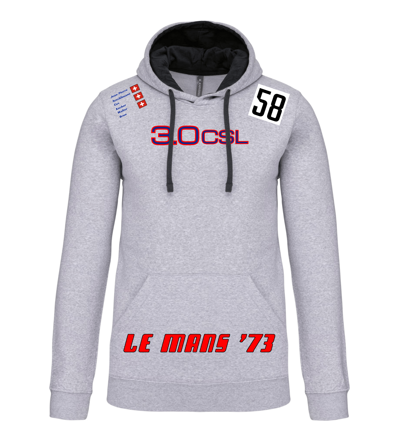 Sweatshirt BMW 3.0 CSL n°58