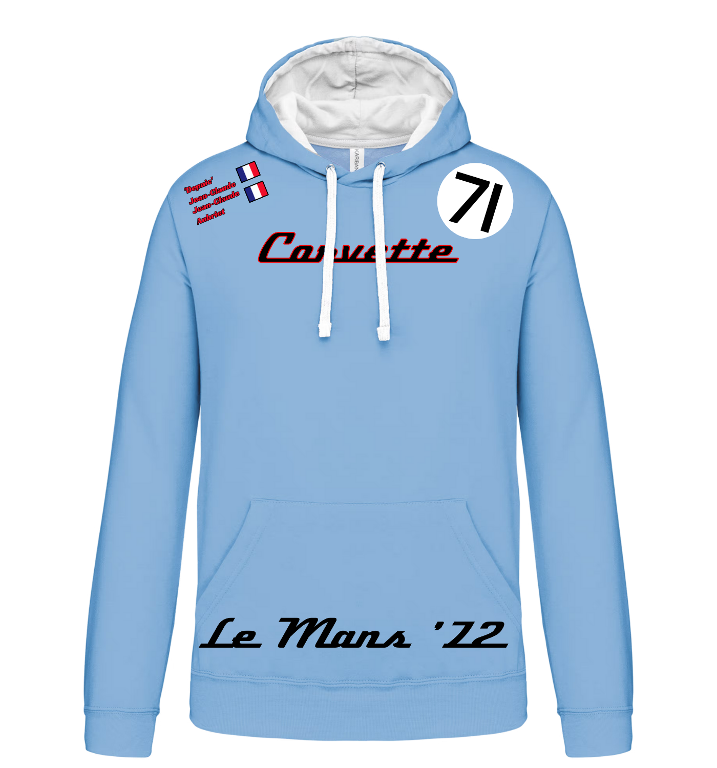 Sweatshirt Corvette n°71