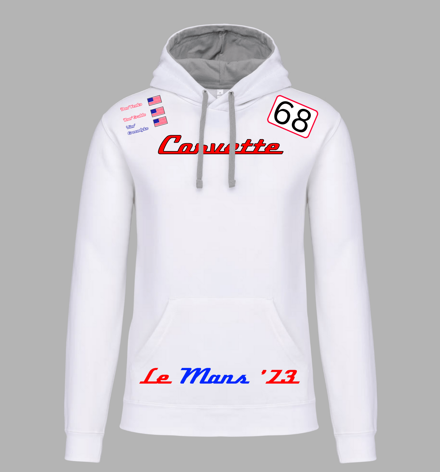 Sweatshirt Corvette n°68