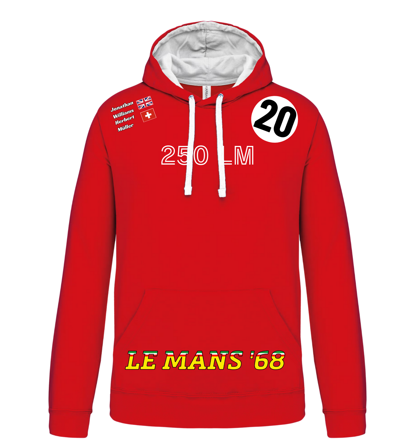 Sweatshirt Ferrari 250lm n°20