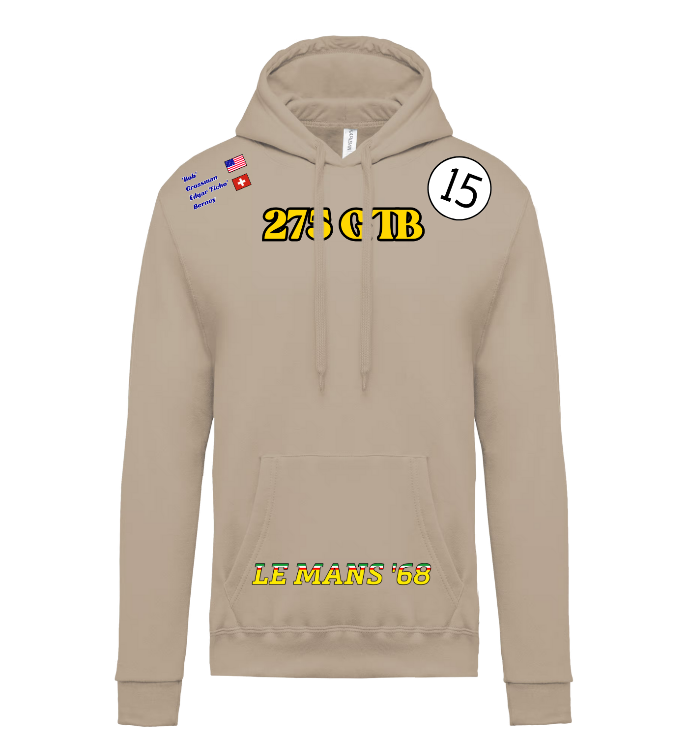 Sweatshirt Ferrari 275gtb lm n°21